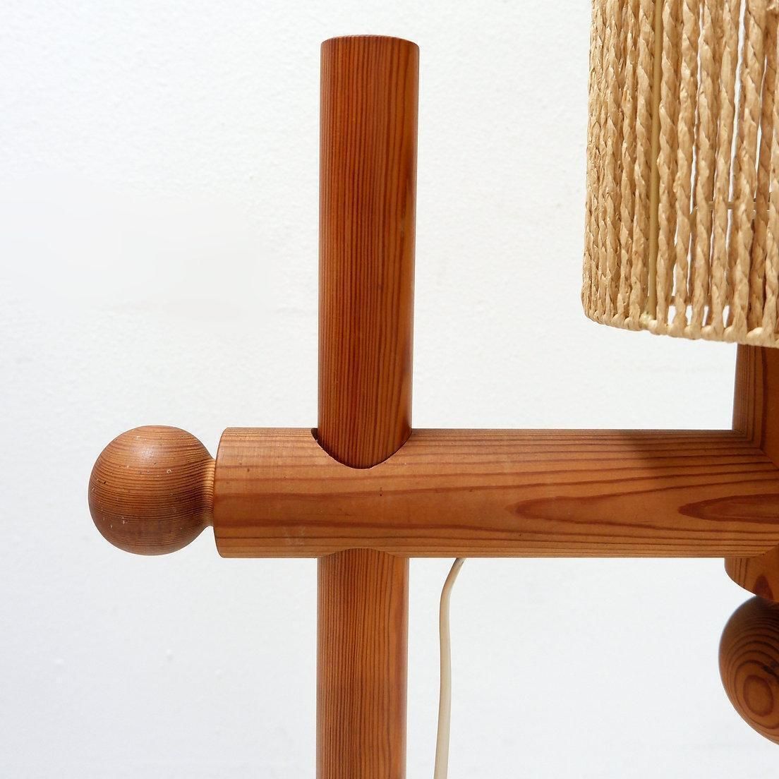 Pair Of Large Table Lamps By Uno & östen Kristiansson For Luxus, 1960/70 photo vintage