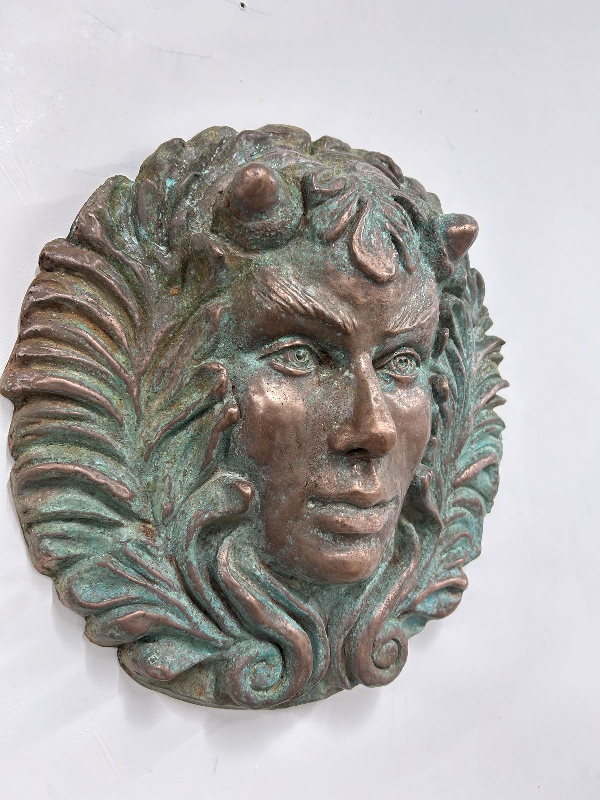 Copper Patina Green Goddess, 21st Century photo furniture