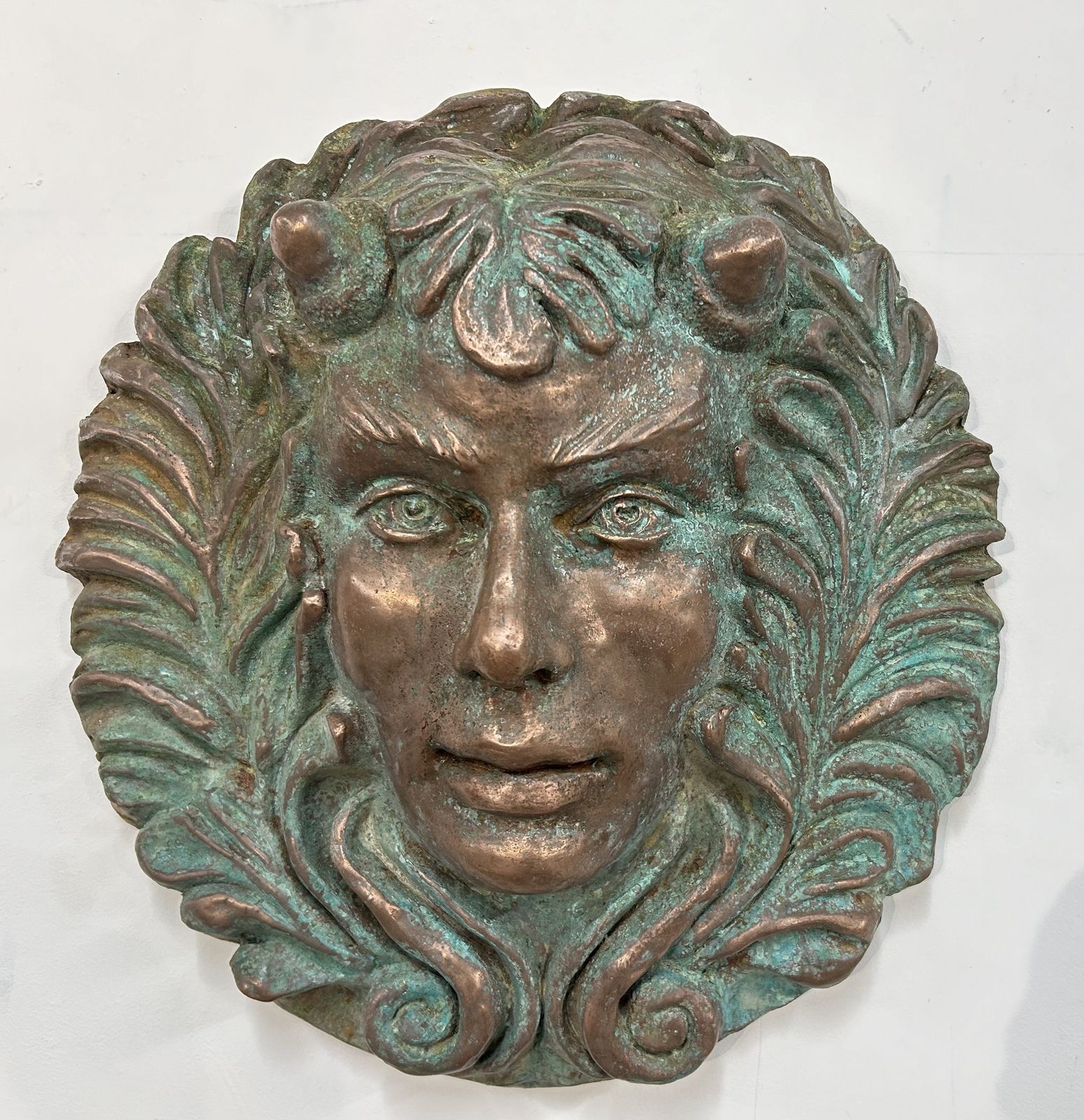 Copper Patina Green Goddess, 21st Century photo for sale