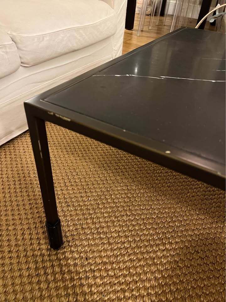 Soho Home Portnall Square Marble Coffee Table Rrp £995 photo 480.0