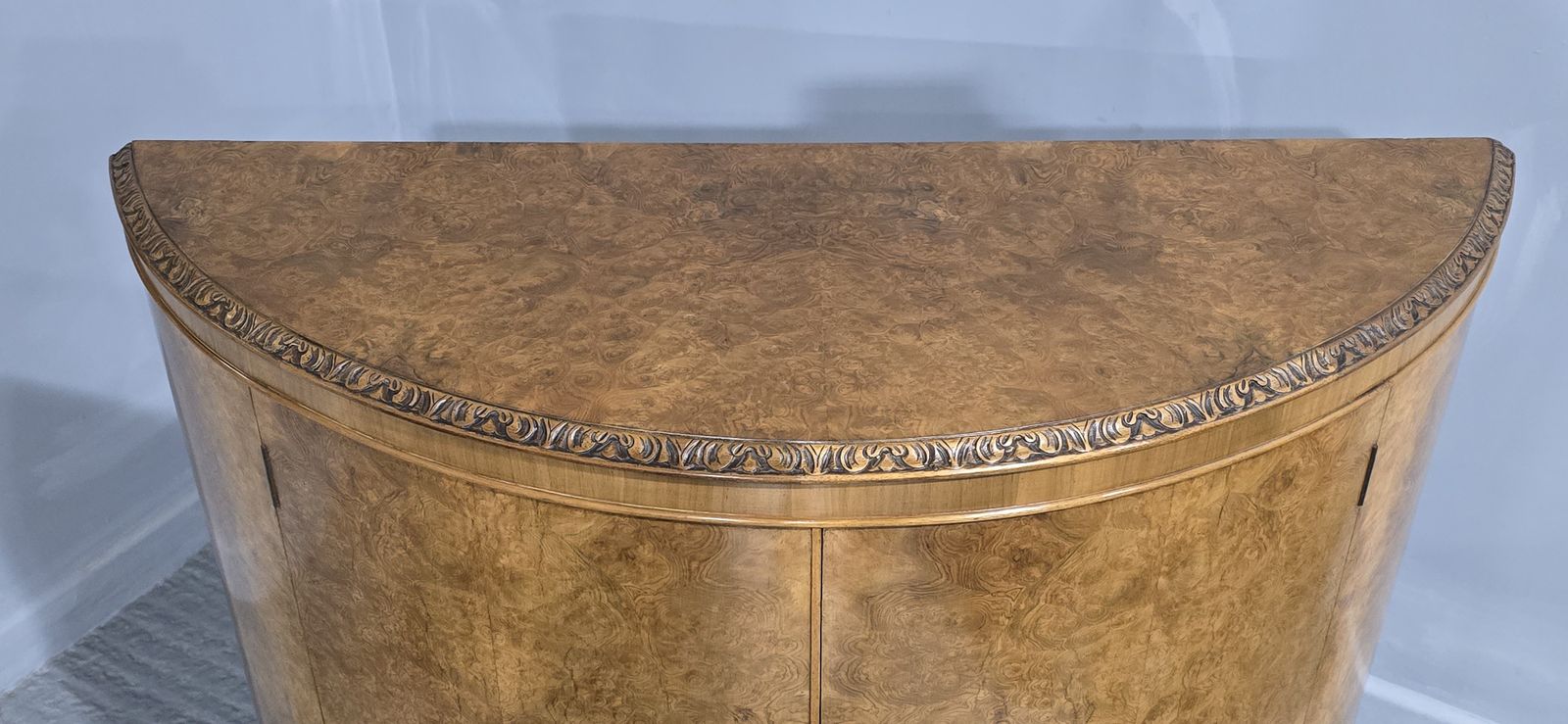 Top Quality Burr Walnut Demi Loon Cabinet photo vinterior