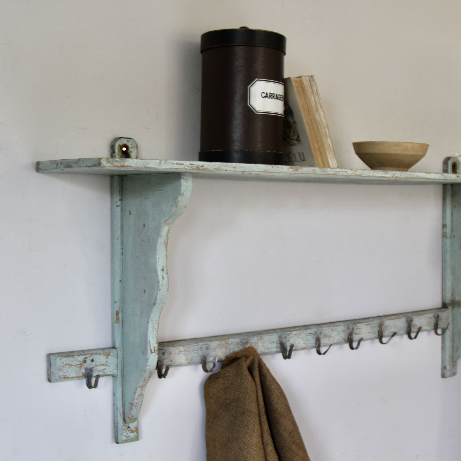 Late 19th Century French Hanging Shelf Rack photo furniture