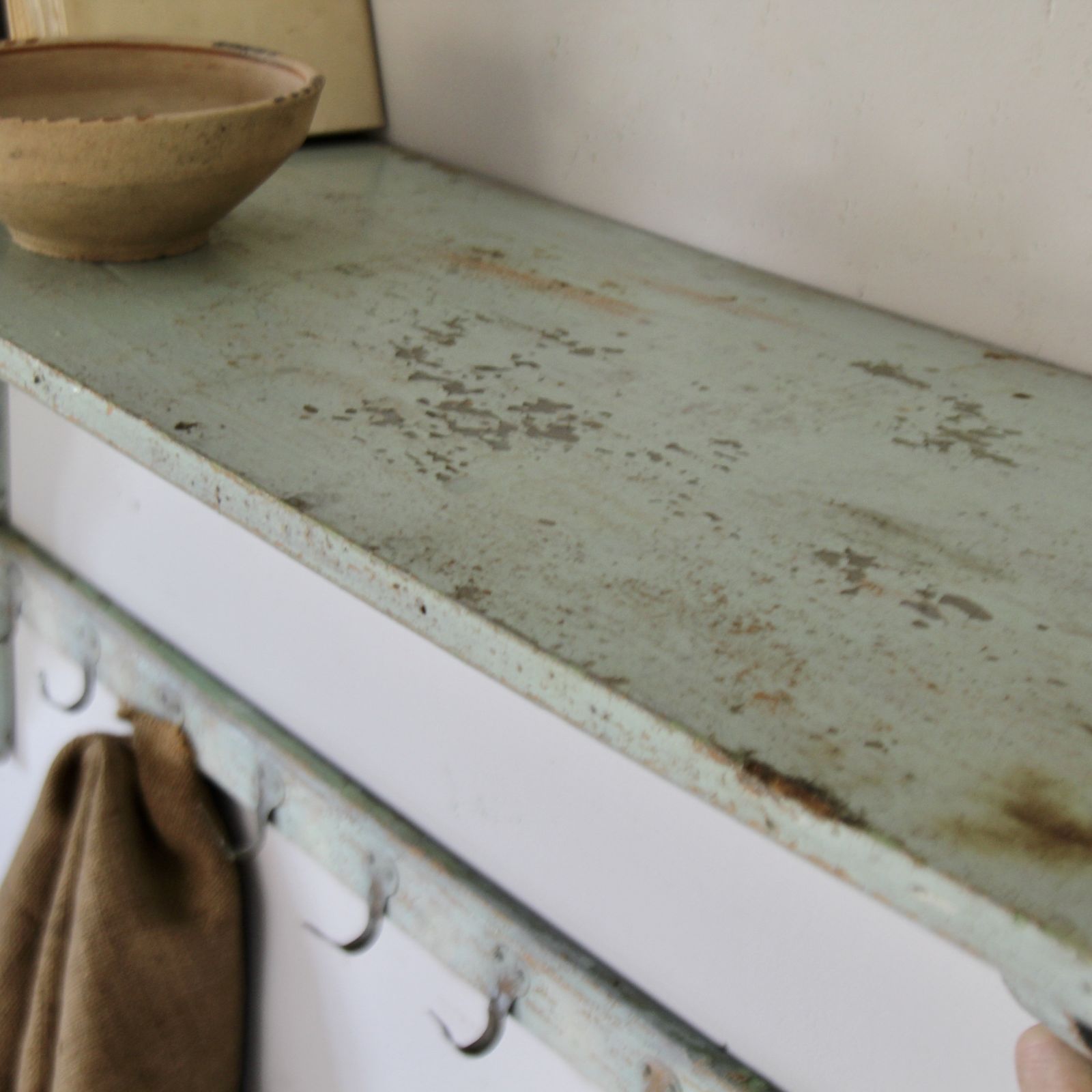 photo for sale Late 19th Century French Hanging Shelf Rack