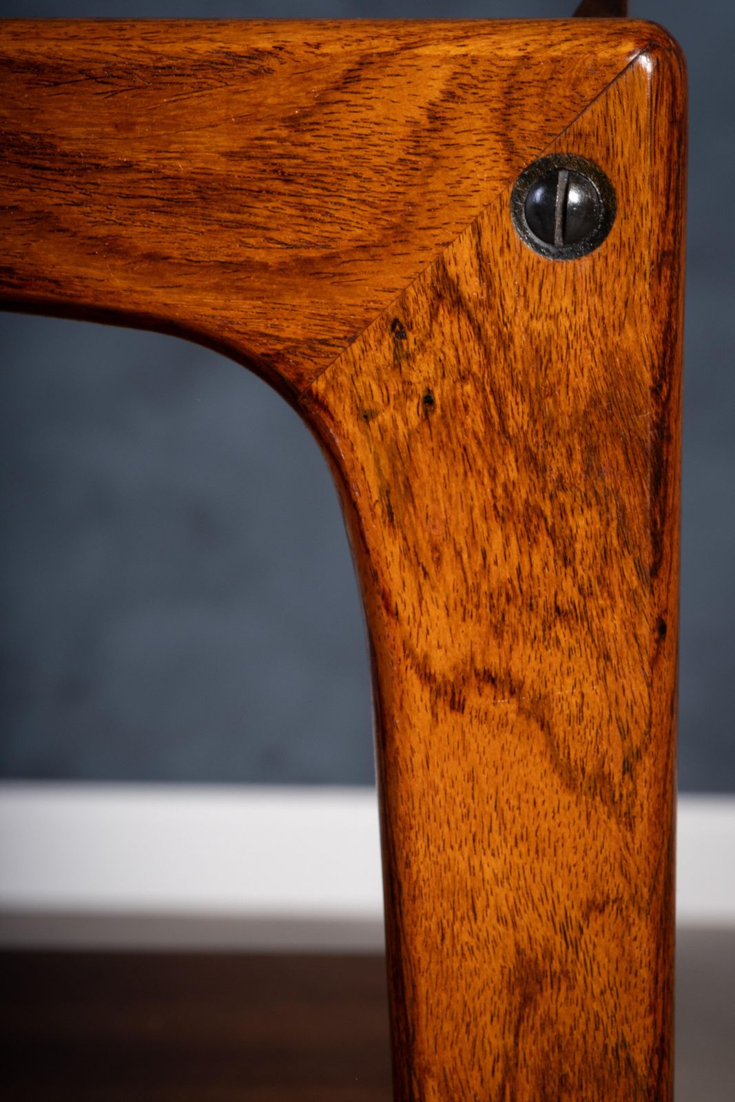 Rosewood Bar Cart By Edmund Brouer, Denmark, 1970s photo vintage