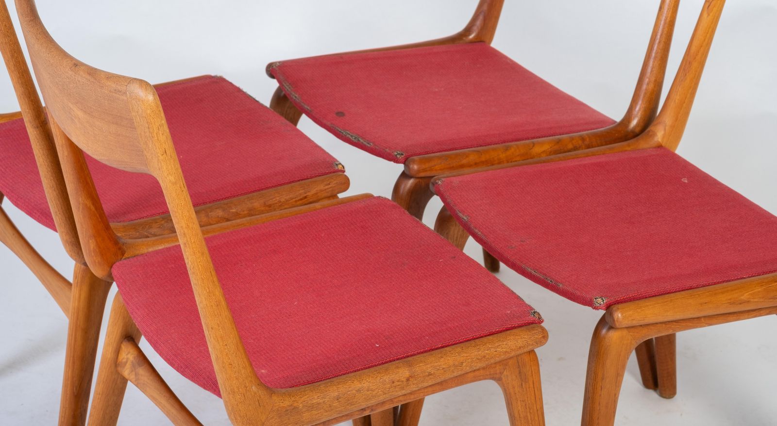 Dining Chairs By Alfred & Erik Christensen For Slagelse Møbelværk, 1960s photo Furniture