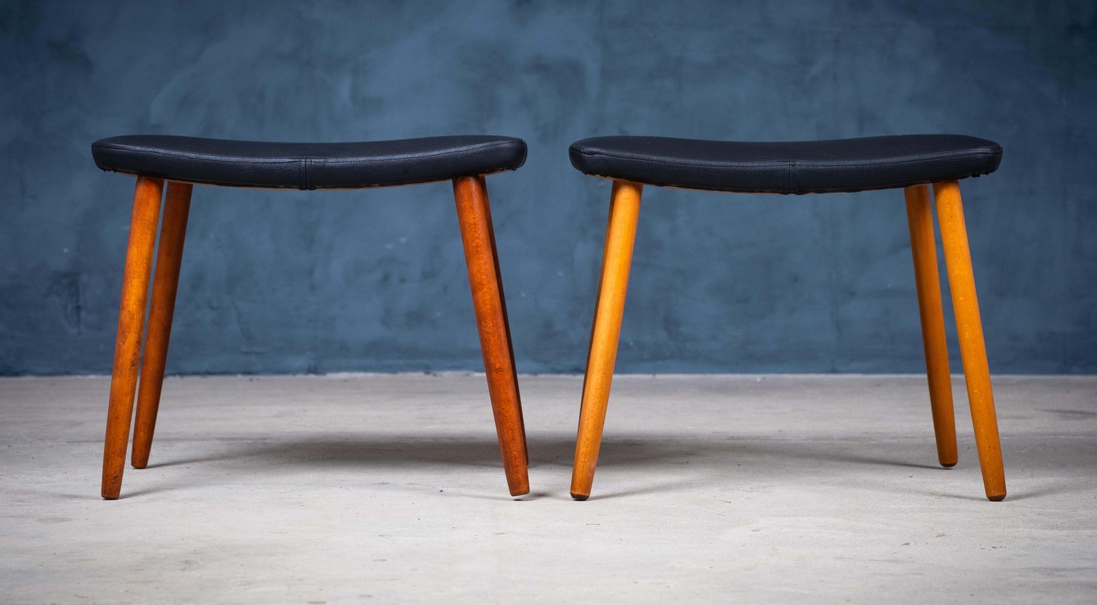 Set Mid Century Krukken, Deens Design, Ca. Jaren 1960 photo vinterior