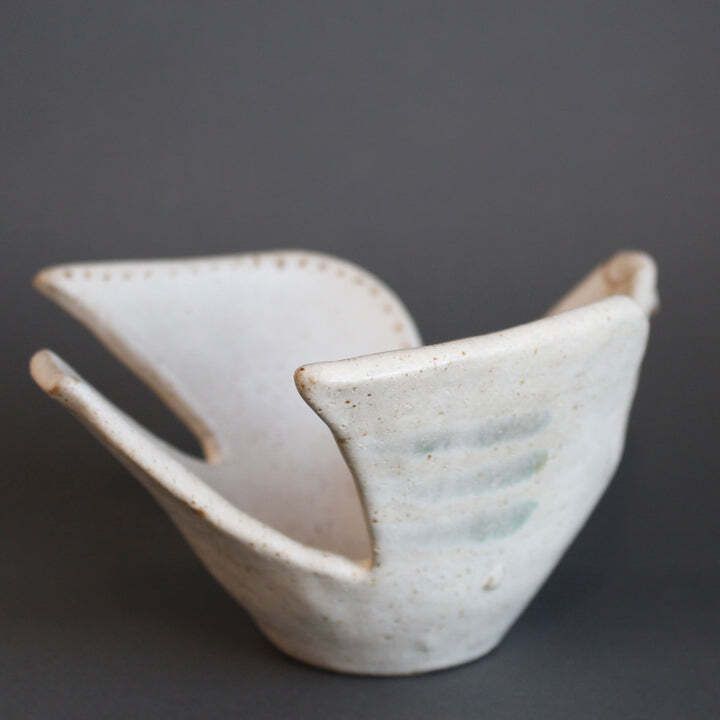 Vintage Italian Ceramic Dove By Bruno Gambone (Circa 1970s) photo Home Decor