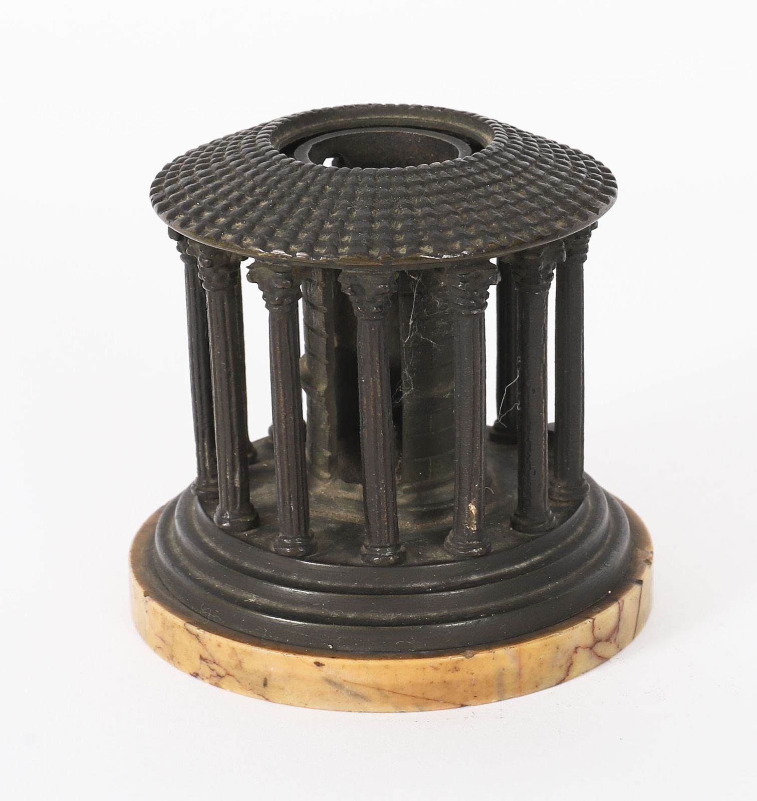 Antique Grand Tour Model Temple Of Hercules Victor, Rome, 19th C photo buy