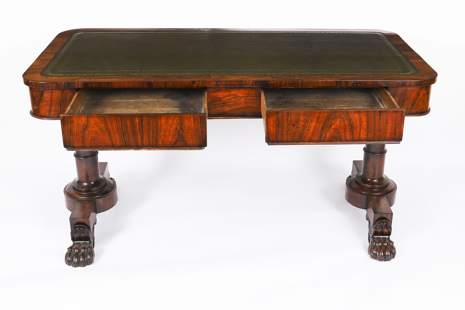 Antique William IV Gonçalo Alves Writing Desk 19th C photo buy