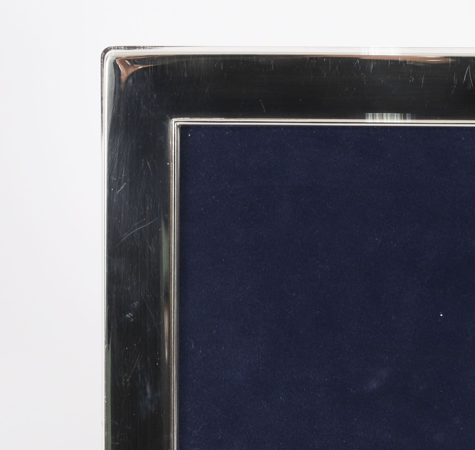 Vintage Sterling Silver Rectangular Portrait Photo Frame  By Carrs 20thc 22x17cm photo Home Decor
