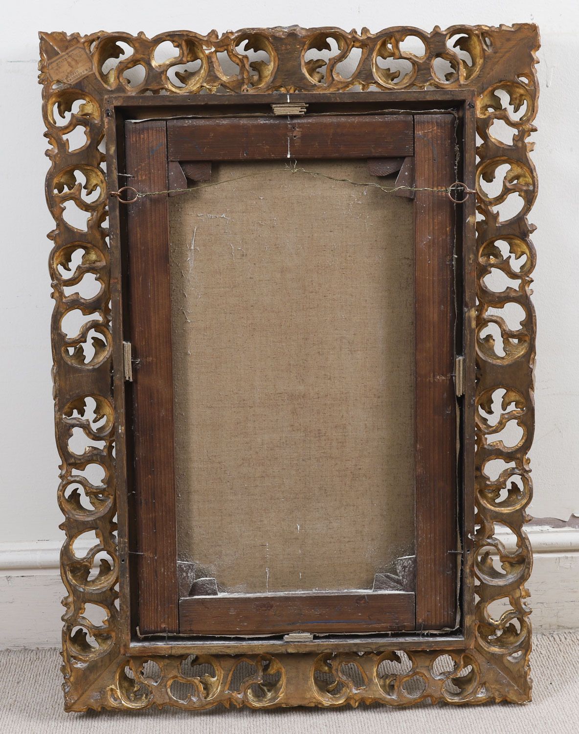 Art Antique Painting Madonna  & Child Follower Of Raphael 19th Century photo