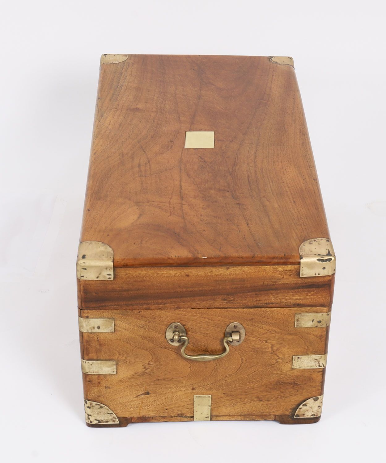 photo buy Petit Military Campaign Camphorwood Trunk Coffer Early19th C