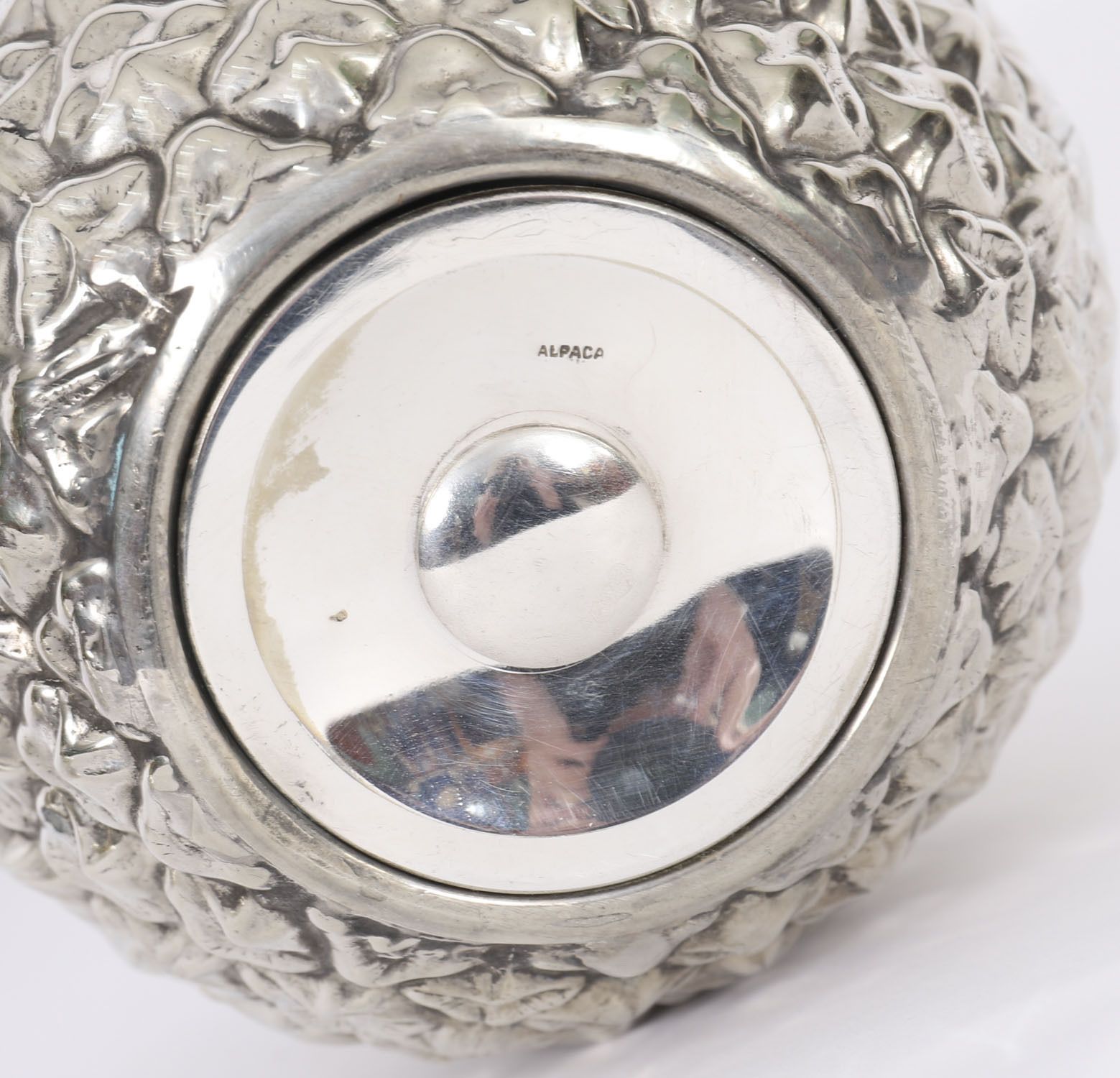 photo for sale Vintage Wmf German Silver Plated Pineapple Ice Bucket Circa 1960