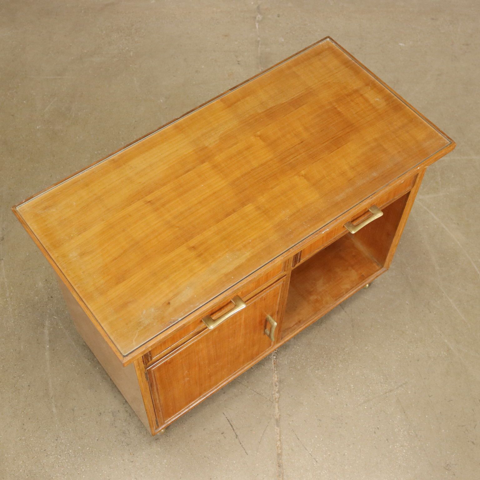 Cabinet Mahogany Italy 1950s photo Furniture