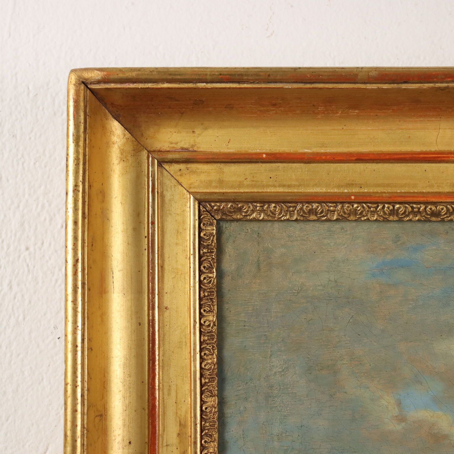 photo furniture Antique Painting Landscape With Figures Oil On Canvas XVIII Century