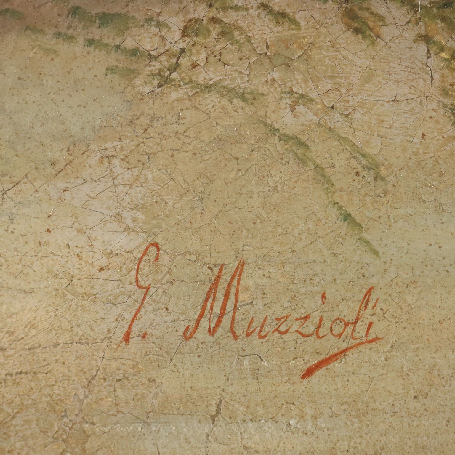 Ancient Painting G. Muzzioli '800 Portrait Drunk Baccus Oil On Canvas photo buy