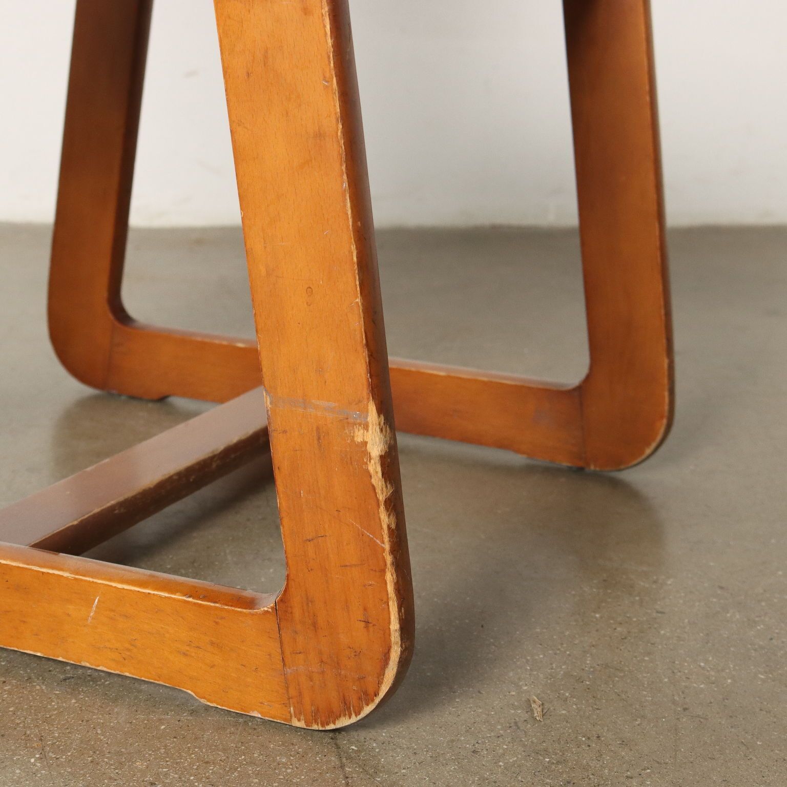 Vintage Chairs By Mario Sabot 1970s Painted Beech Wood Cloth photo 520.0