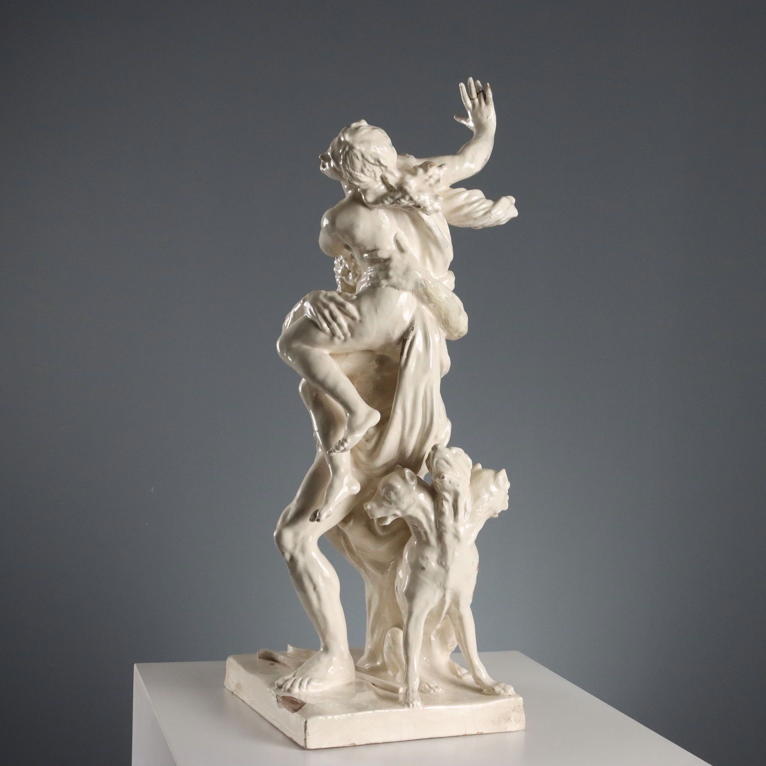 1870.0 The Rape Of Proserpina Antique Sculpture Terracotta XIX Century photo