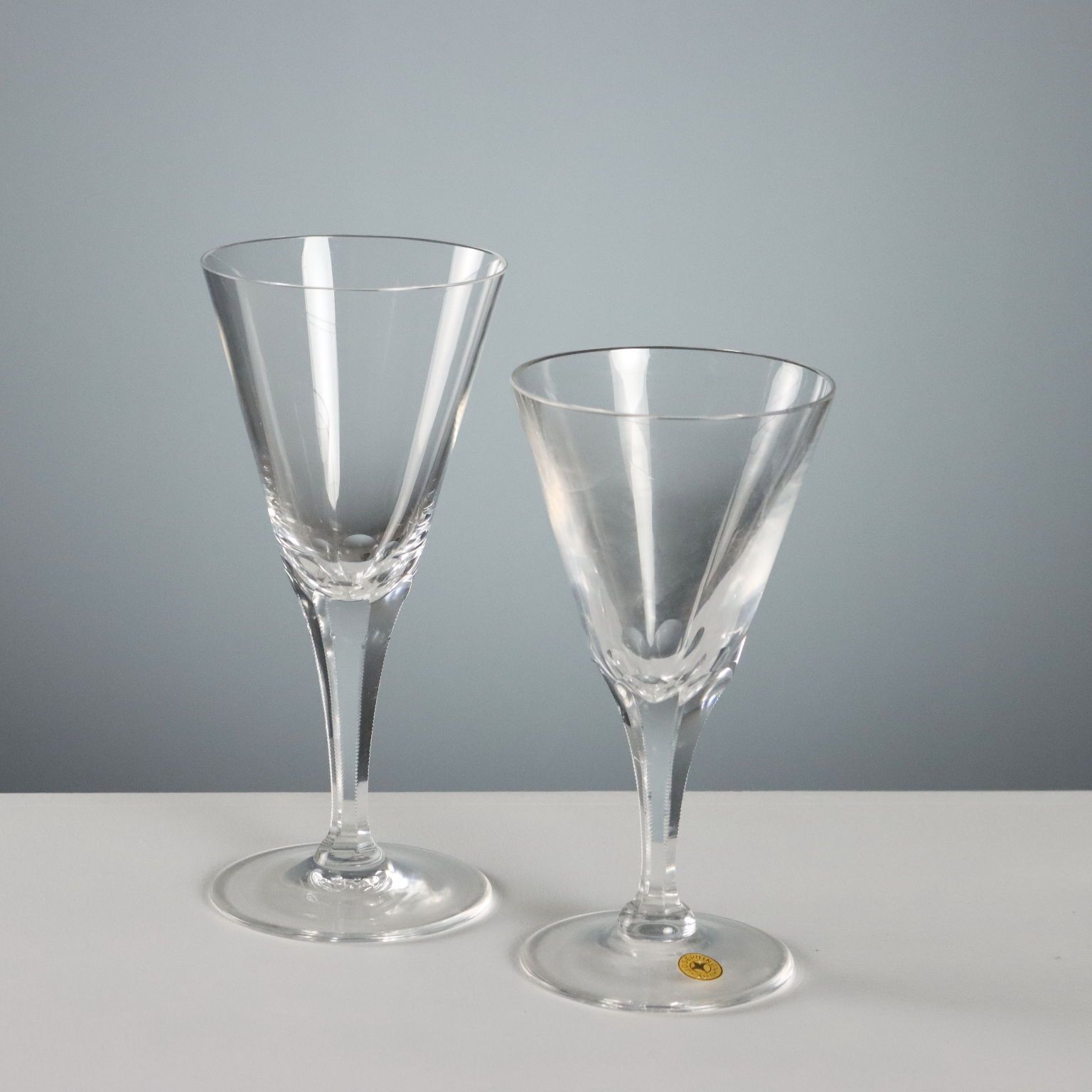 Home Decor Vintage Crystal Glass Set Josephine Hütte Austria 1950s 1960s photo