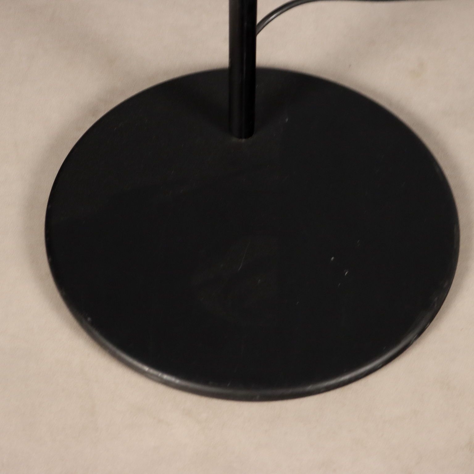 photo for sale Vintage Floor Lamp Lacquered Metal Design Italy 1980s