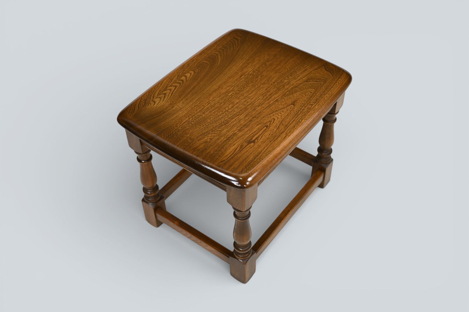 photo furniture Ercol Small Coffee Table Model 733 Golden Dawn Finish Vgc Circa 1970s