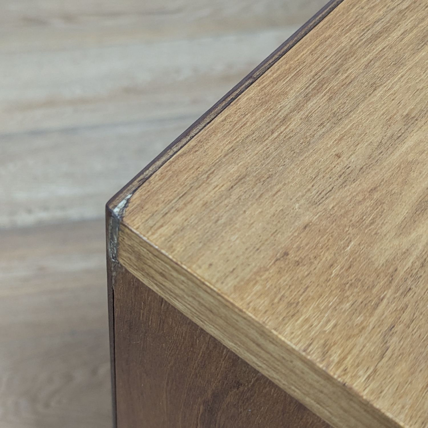Furniture Midcentury 1960s Sideboard With Leather Handles By Gunther Hoffstead For Uniflex photo
