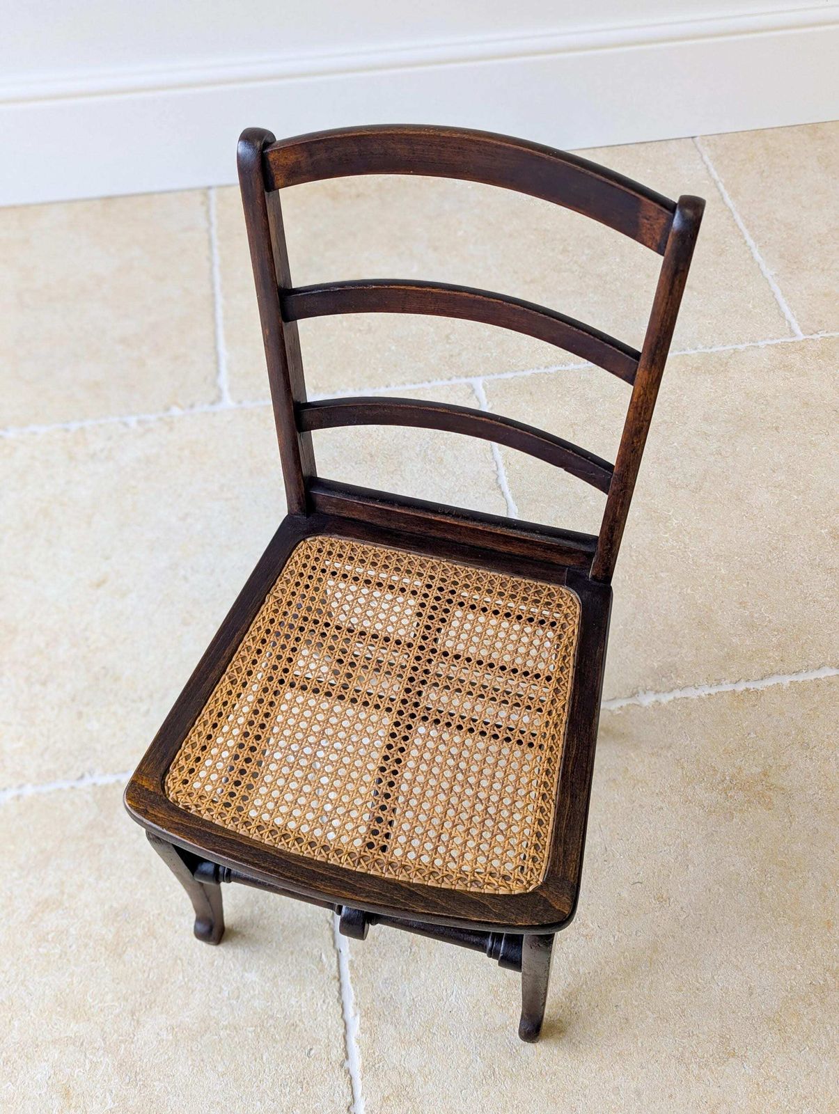 Antique Victorian Folding Campaign Chair C.1890. photo vintage