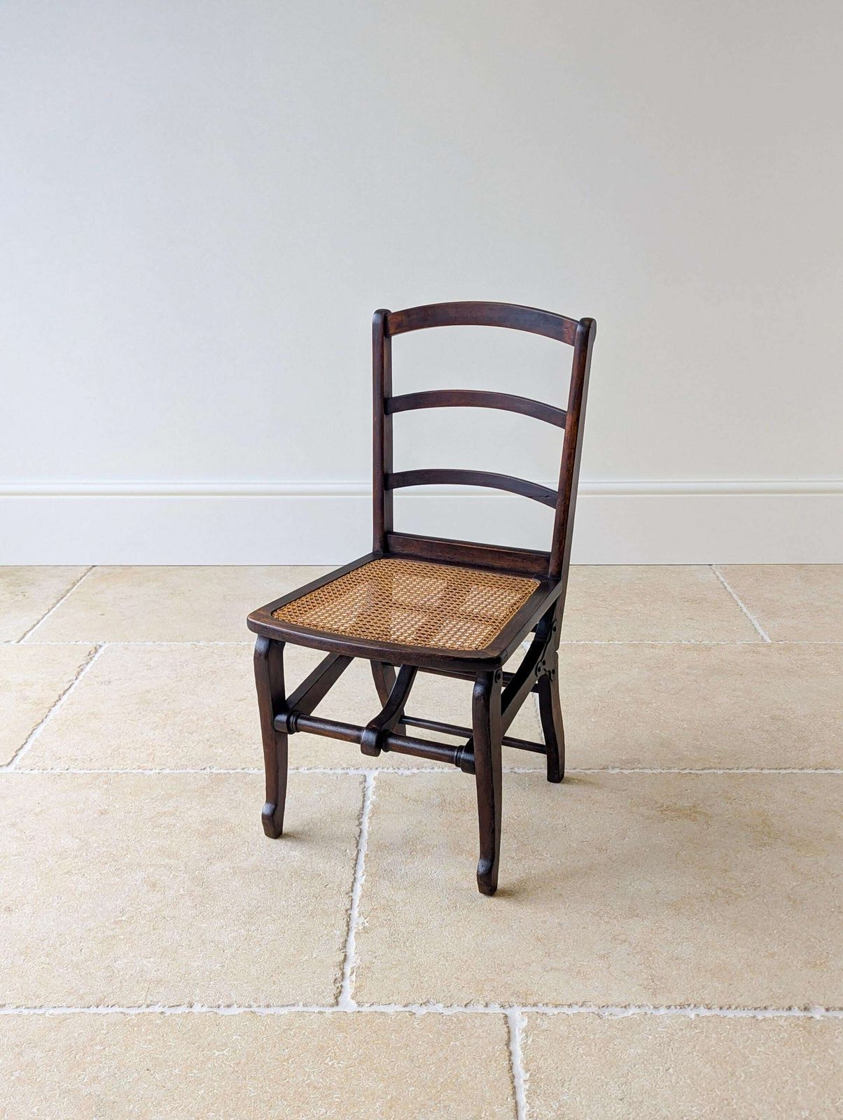 725.0 Antique Victorian Folding Campaign Chair C.1890. photo