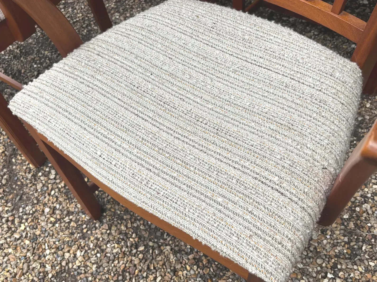 photo vinterior Set Of 6 Mid Century Teak Dining Chairs By McIntosh C.1970s