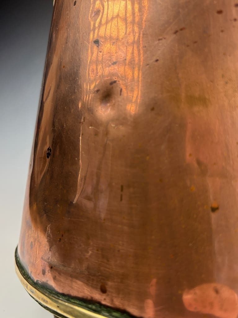 photo buy 19th Century Dutch Copper And Brass 'Doofpot' (Ember Pot)
