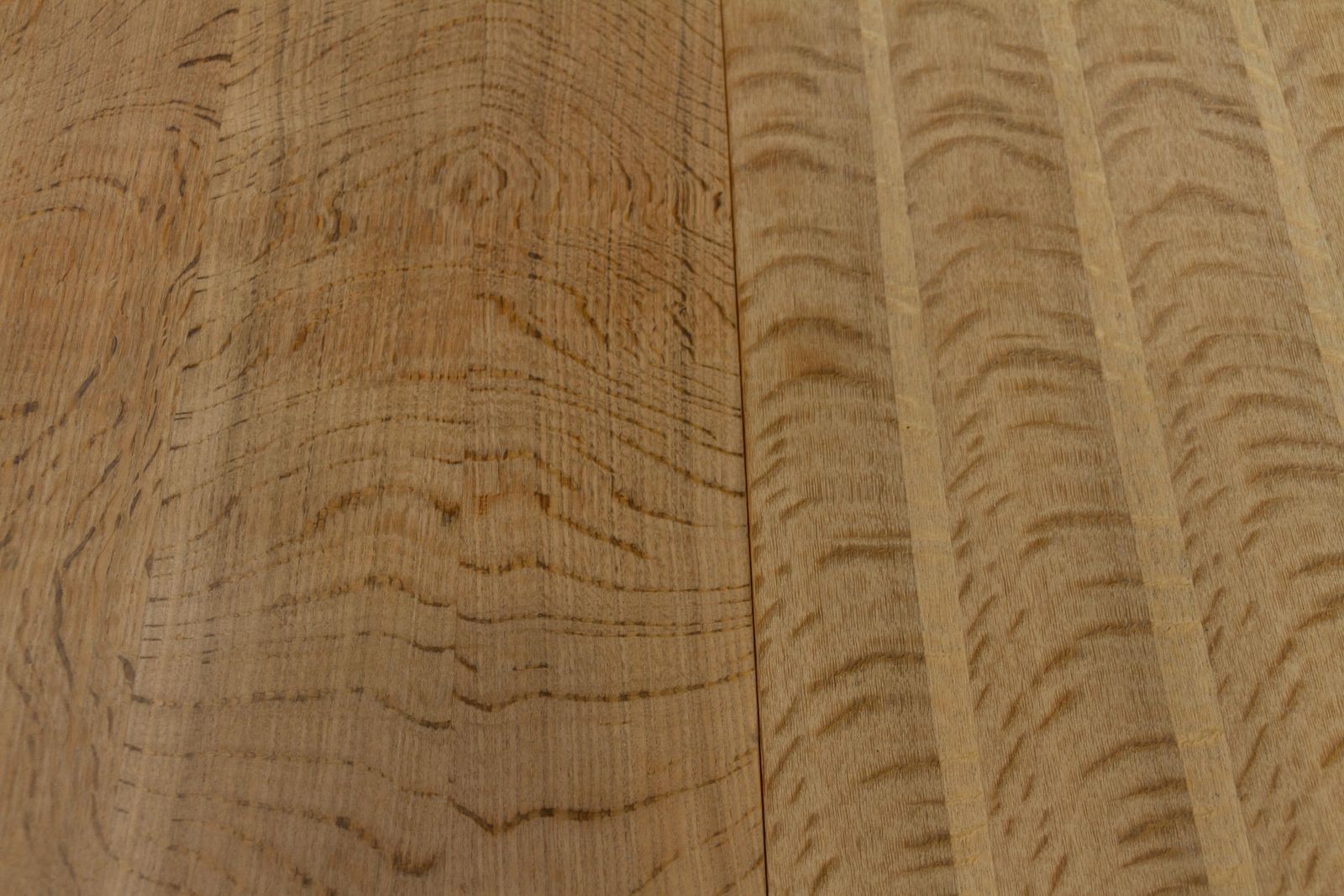 photo buy Danish Brutalist Oak Extendable Dining Table By Henning Kjærnulf, 1970s.