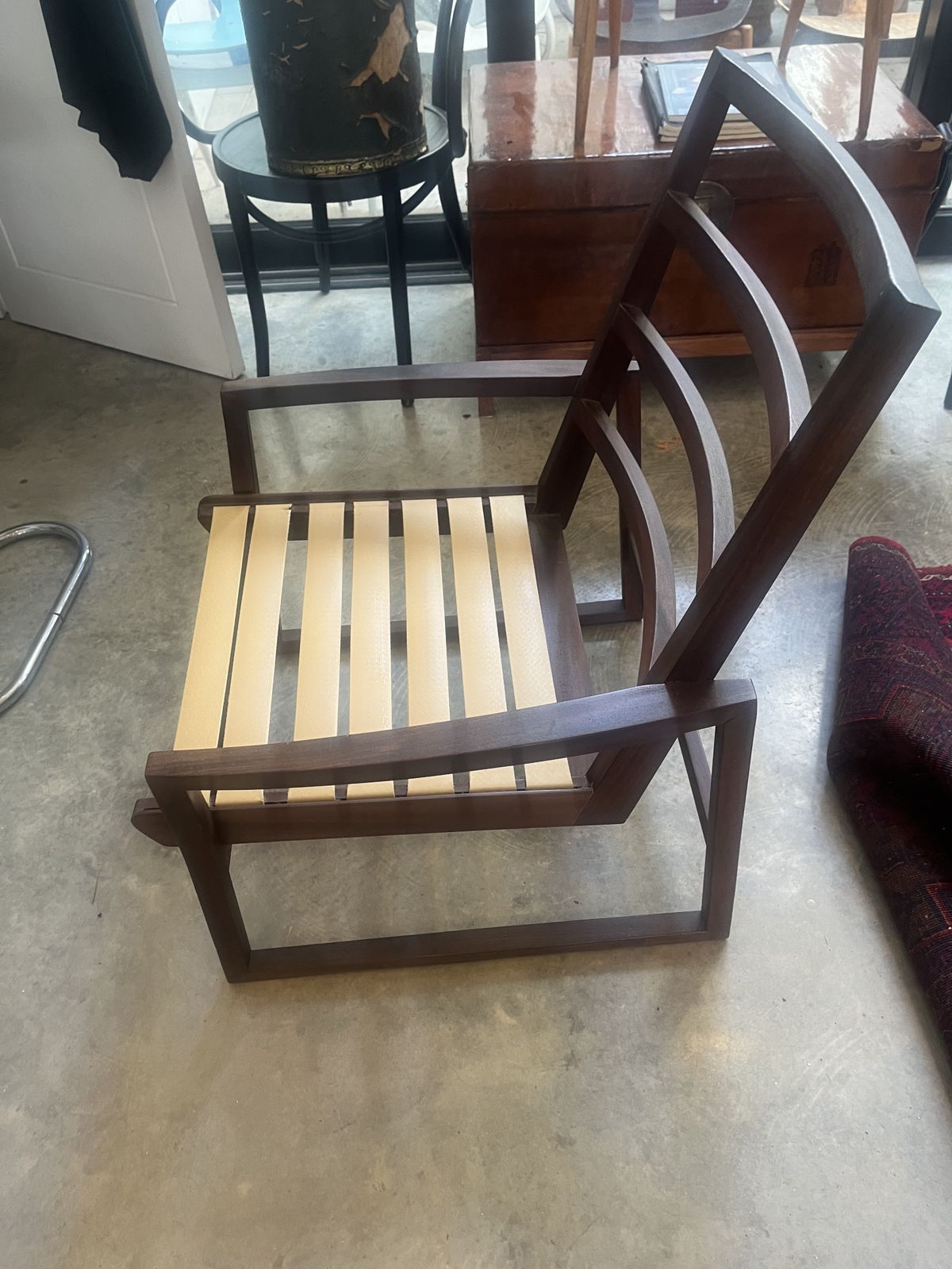 Danish Rosewood Open Frame Capella Style Easy Chairs photo 500.0