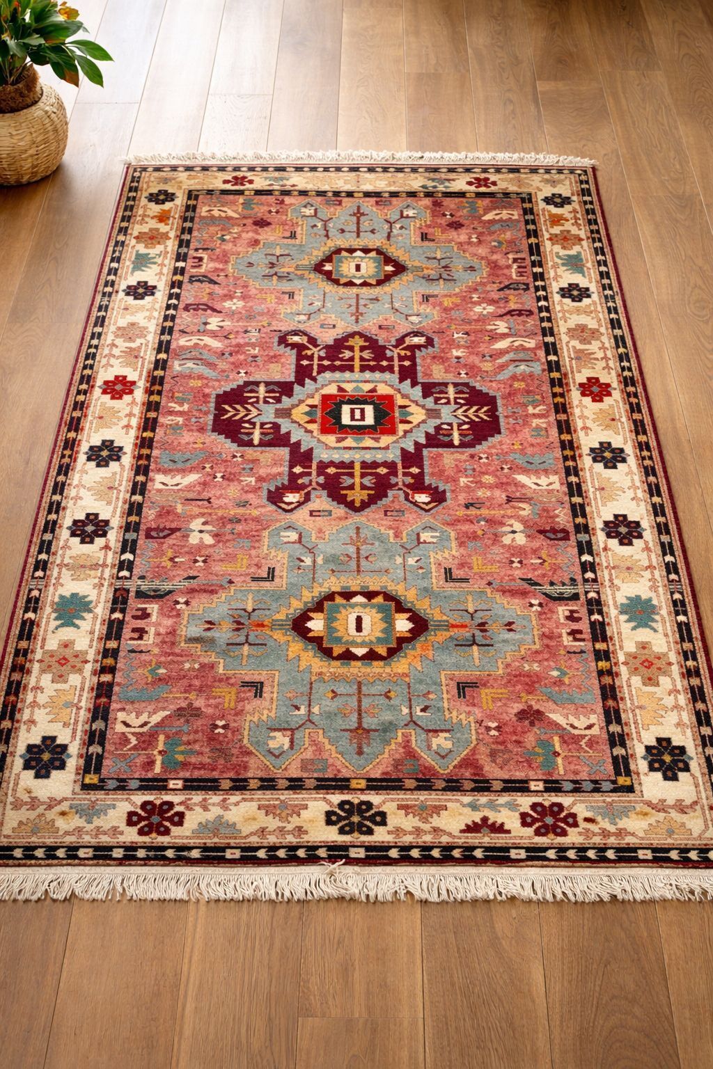 A Hand Knotted Anatolian / Caucasian Carpet