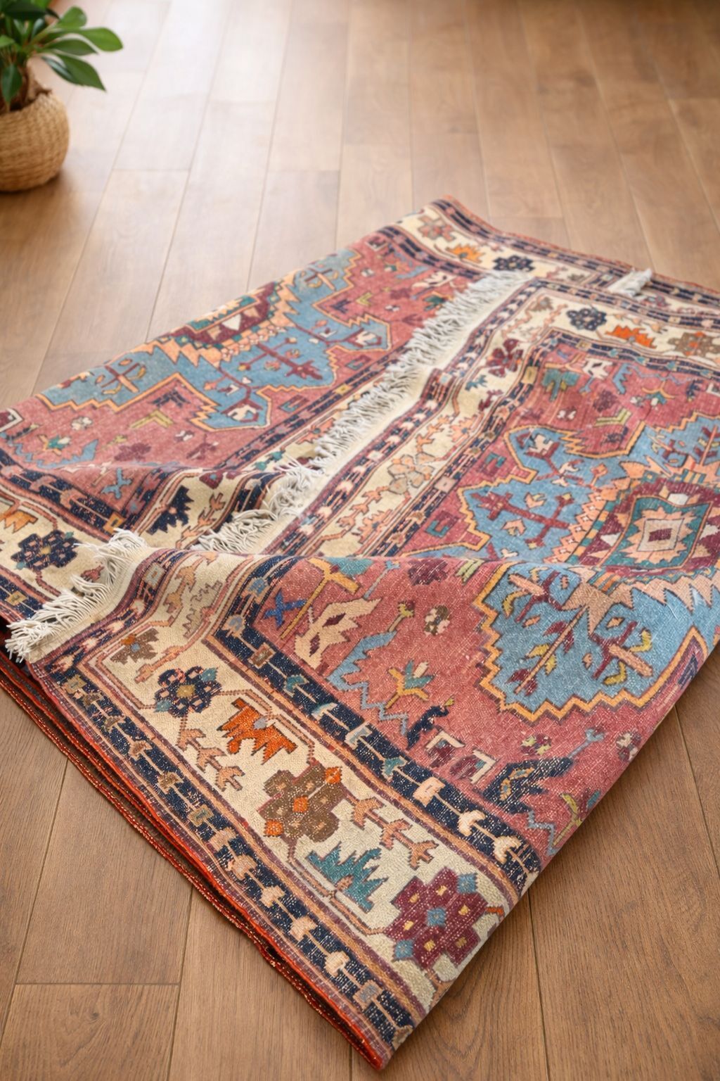 A Hand Knotted Anatolian / Caucasian Carpet photo furniture