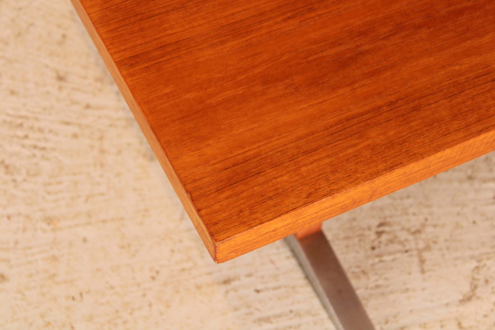 German Mid Century Teak Coffee Table With Cast Aluminium Legs, Circa 1960s photo buy