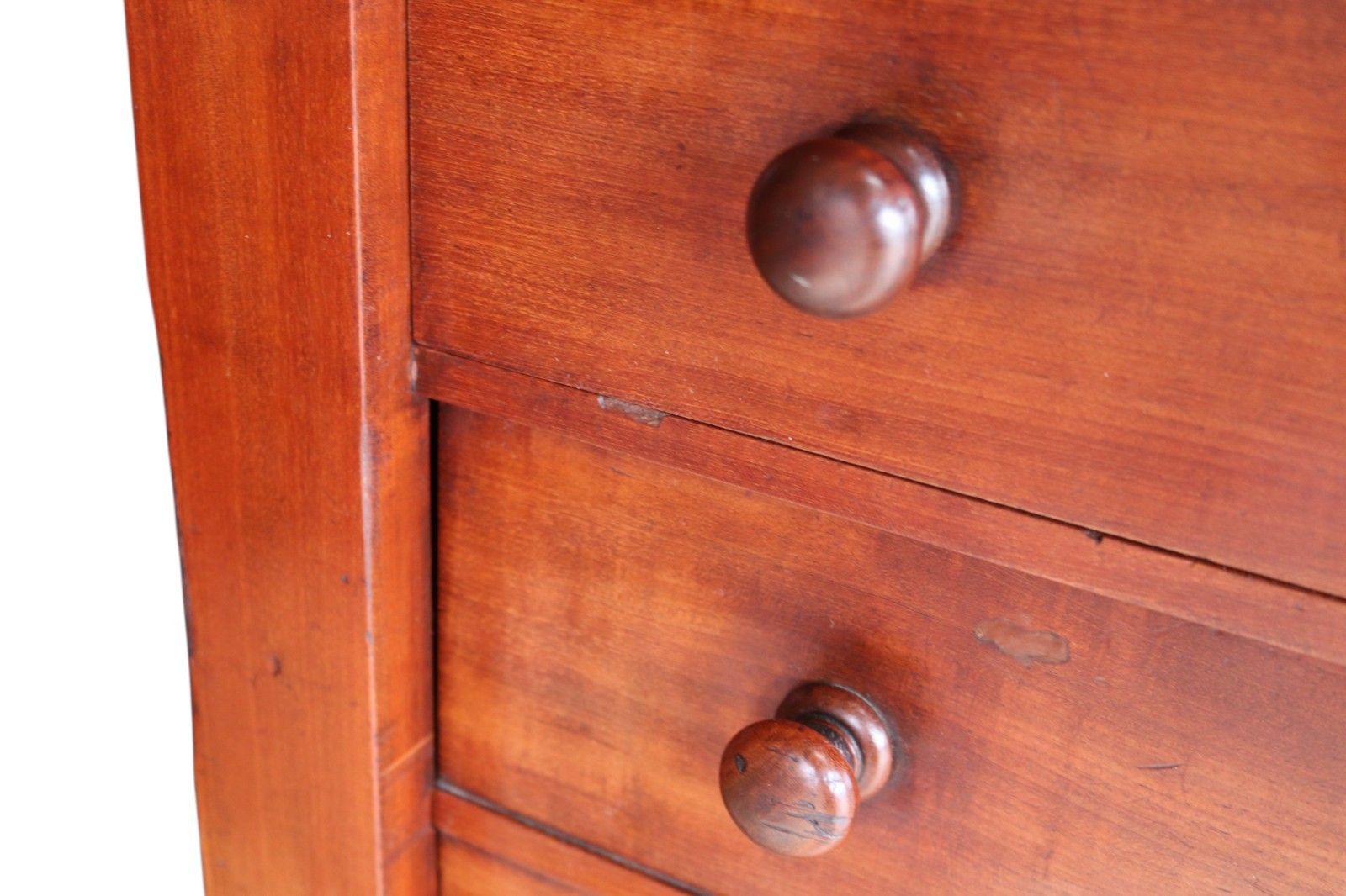 photo buy Victorian Mahogany Secretaire Wellington Chest Of Drawers C.1860 Antique 19thc