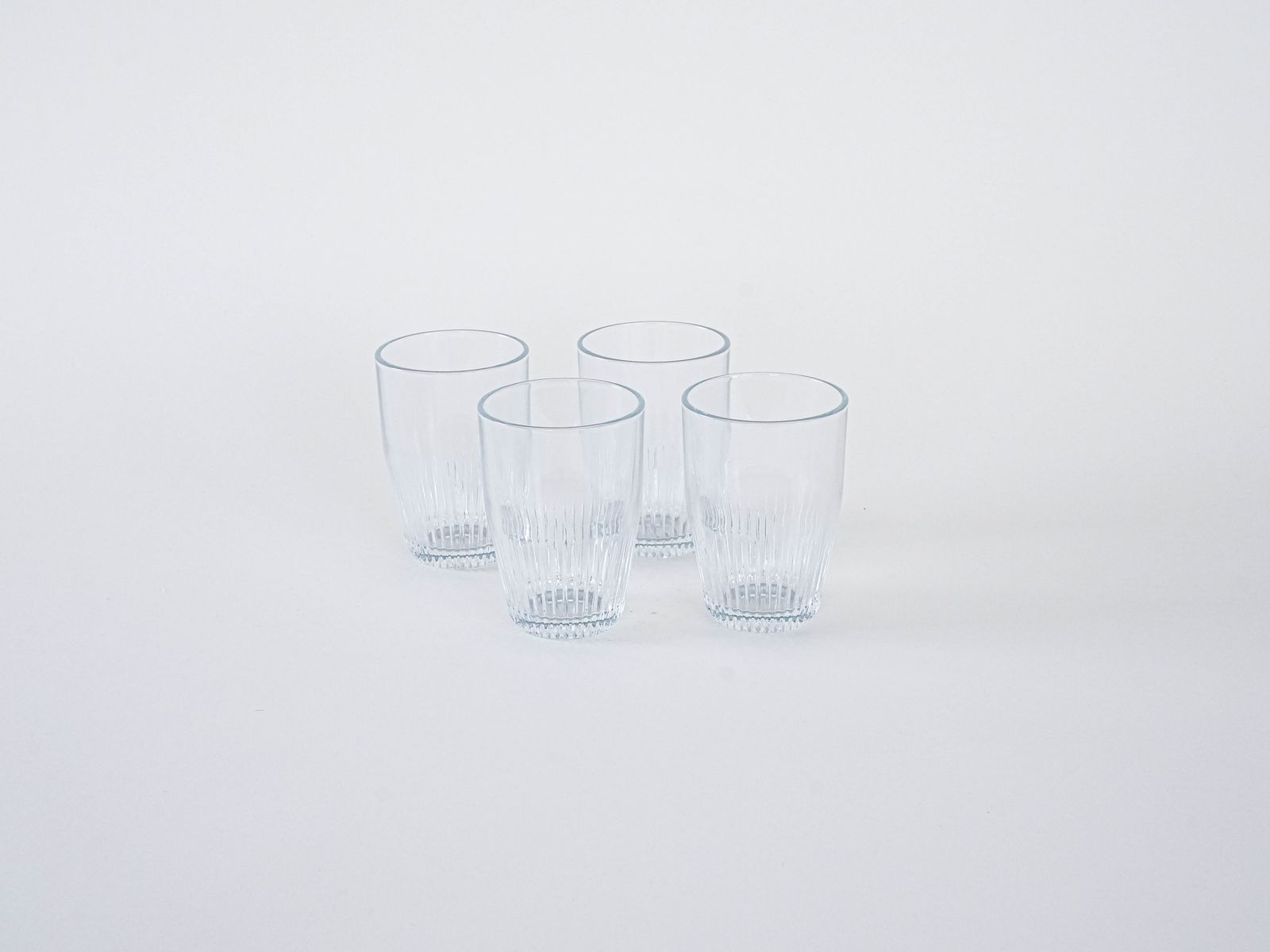 Set Of Four Glasses, Danish Design, 1970s, Manufactured In Denmark photo for sale