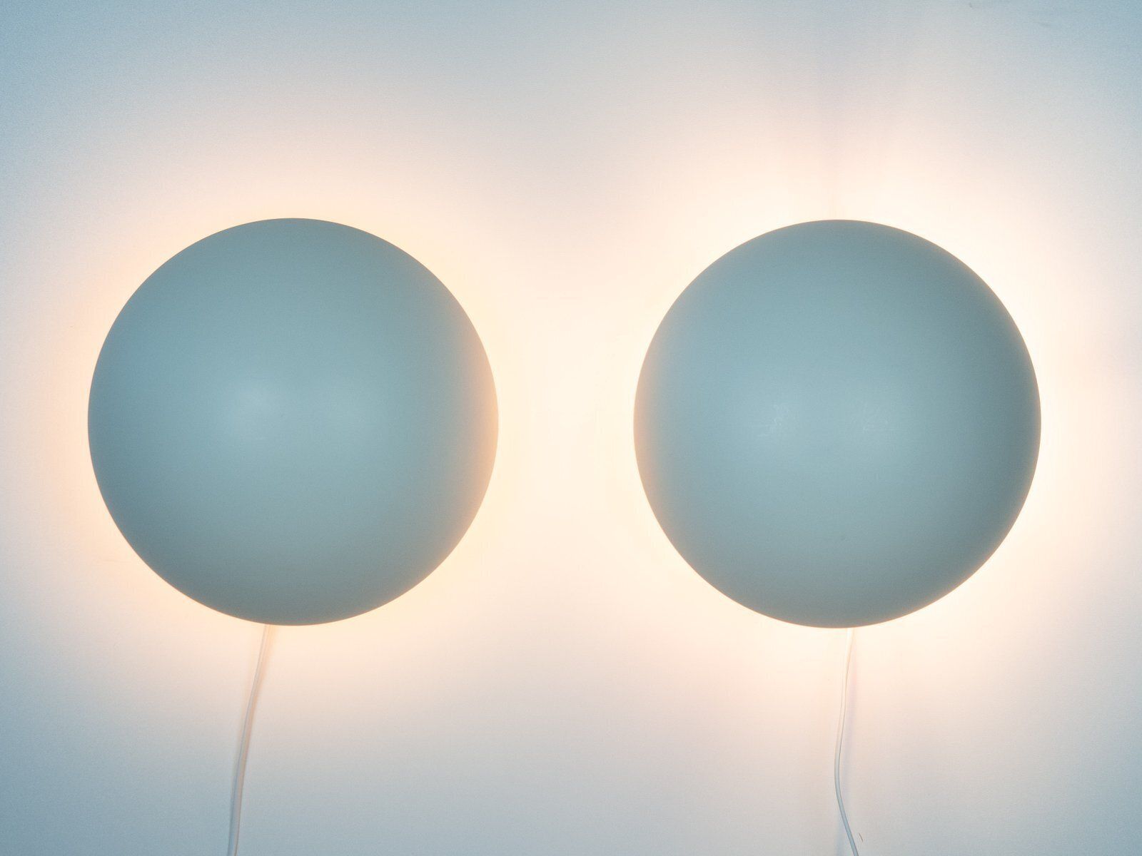 Vintage Danish Ph Hat Maxi Wall Lamps By Poul Henningsen For Louis Poulsen, 1961, Set Of 2 photo Lighting