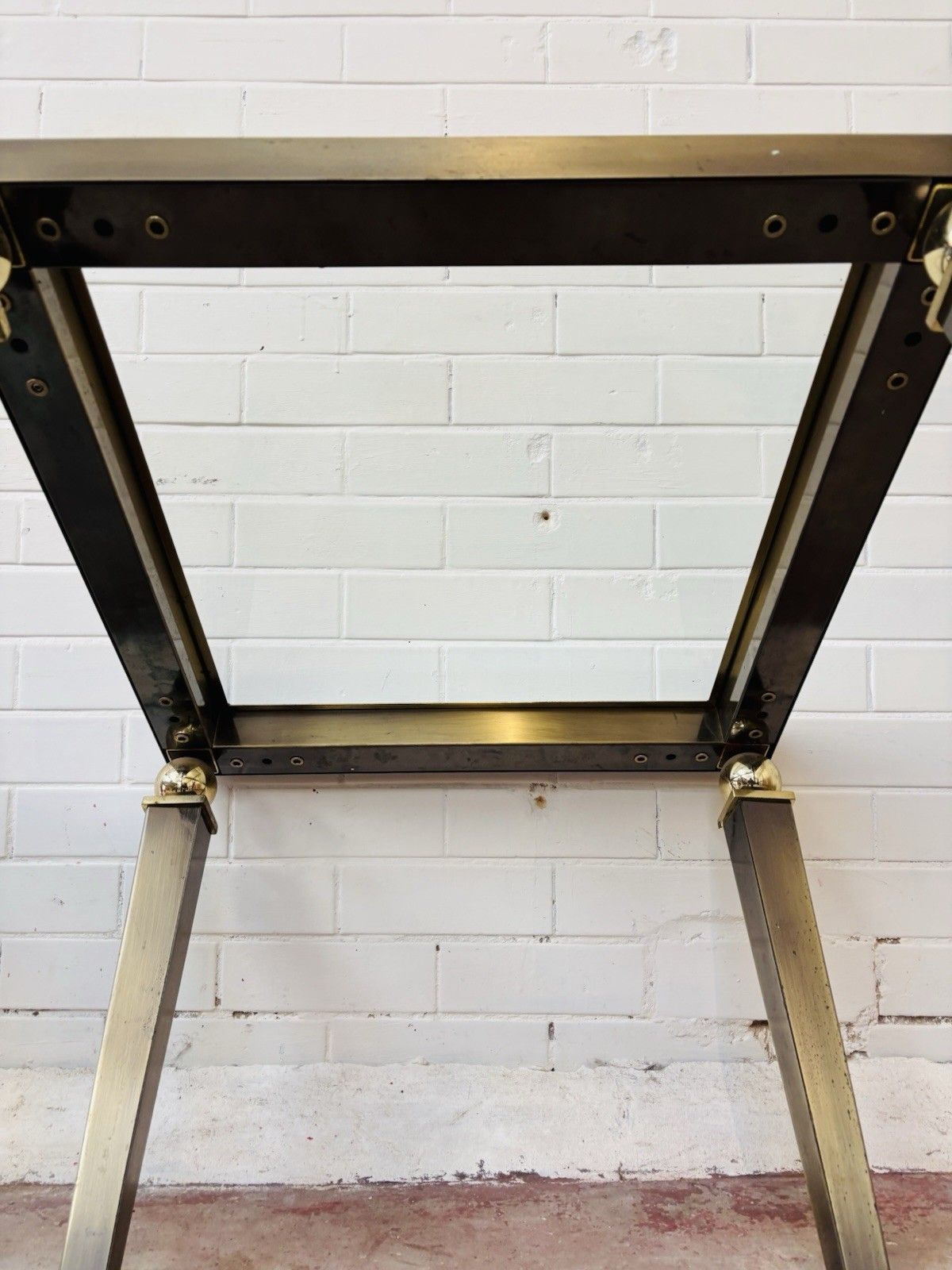 A Fantastic Pair Of Belgo Chrome 1970’s Chrome Side Tables. photo 675.0