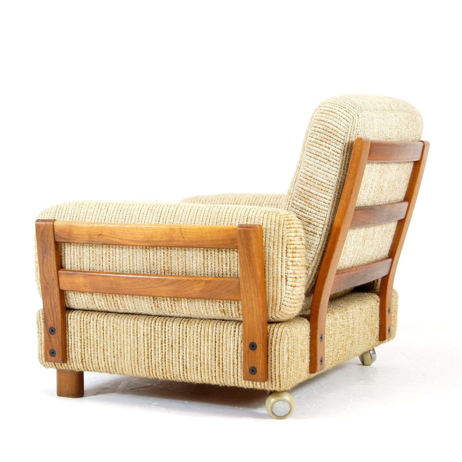 Retro Vintage Danish Low Lounge Armchair Chair Mid Century 60s 70s Rosewood Teak