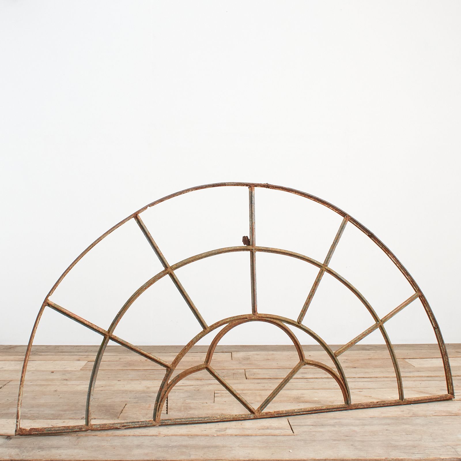 Antique Reclaimed Cast Iron Window Frame – A