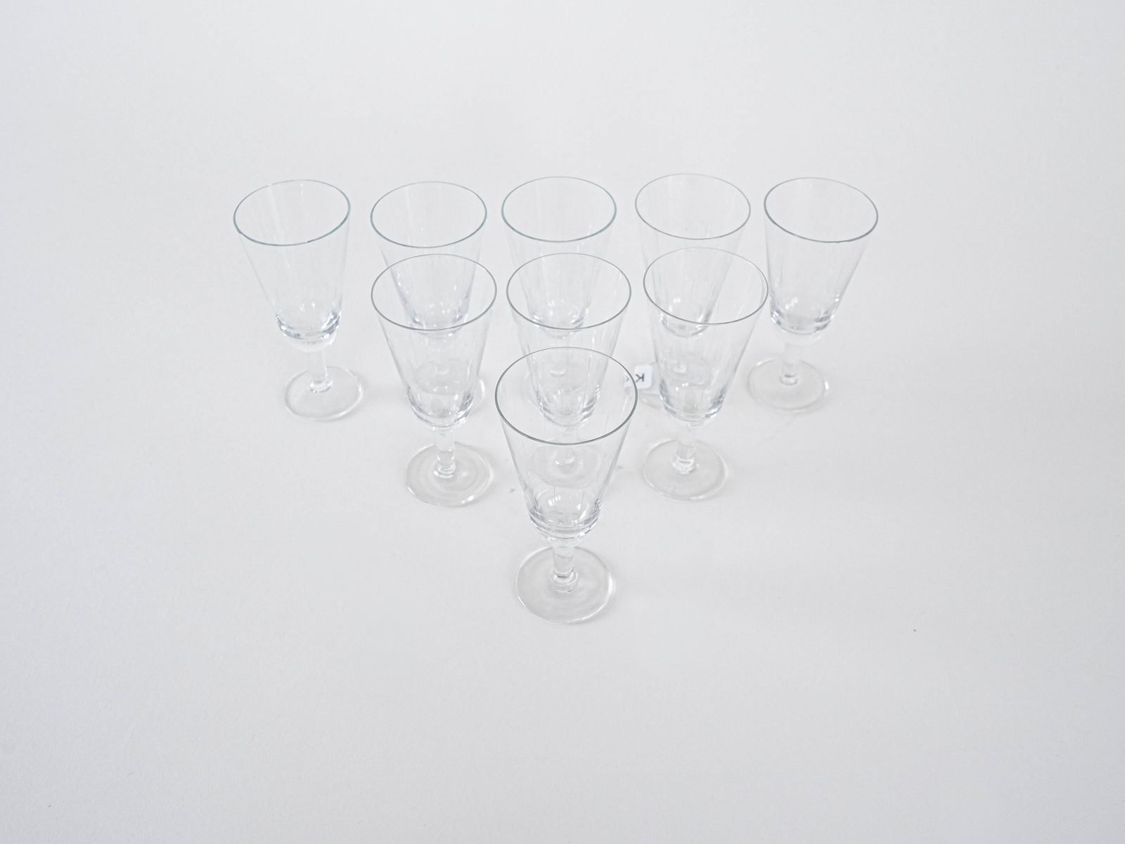 Set Of Crystal Glasses, Danish Design, 1970s, Manufactured In Denmark photo 279.0