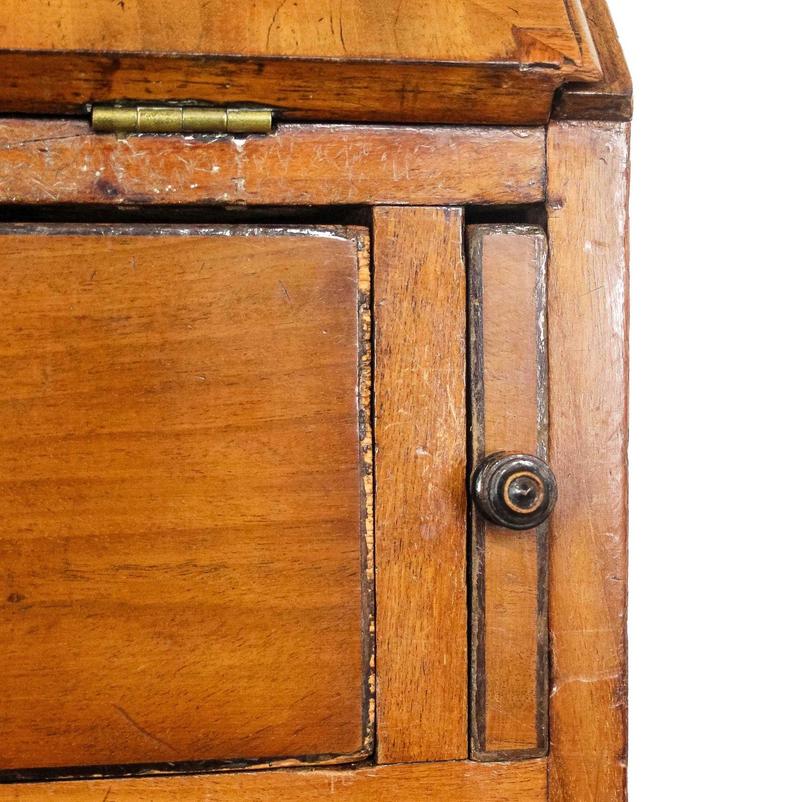 Furniture Antique Georgian Walnut Bureau | Antique Bureaux | Antique Furniture | Walnut Furniture | Antique Desks photo