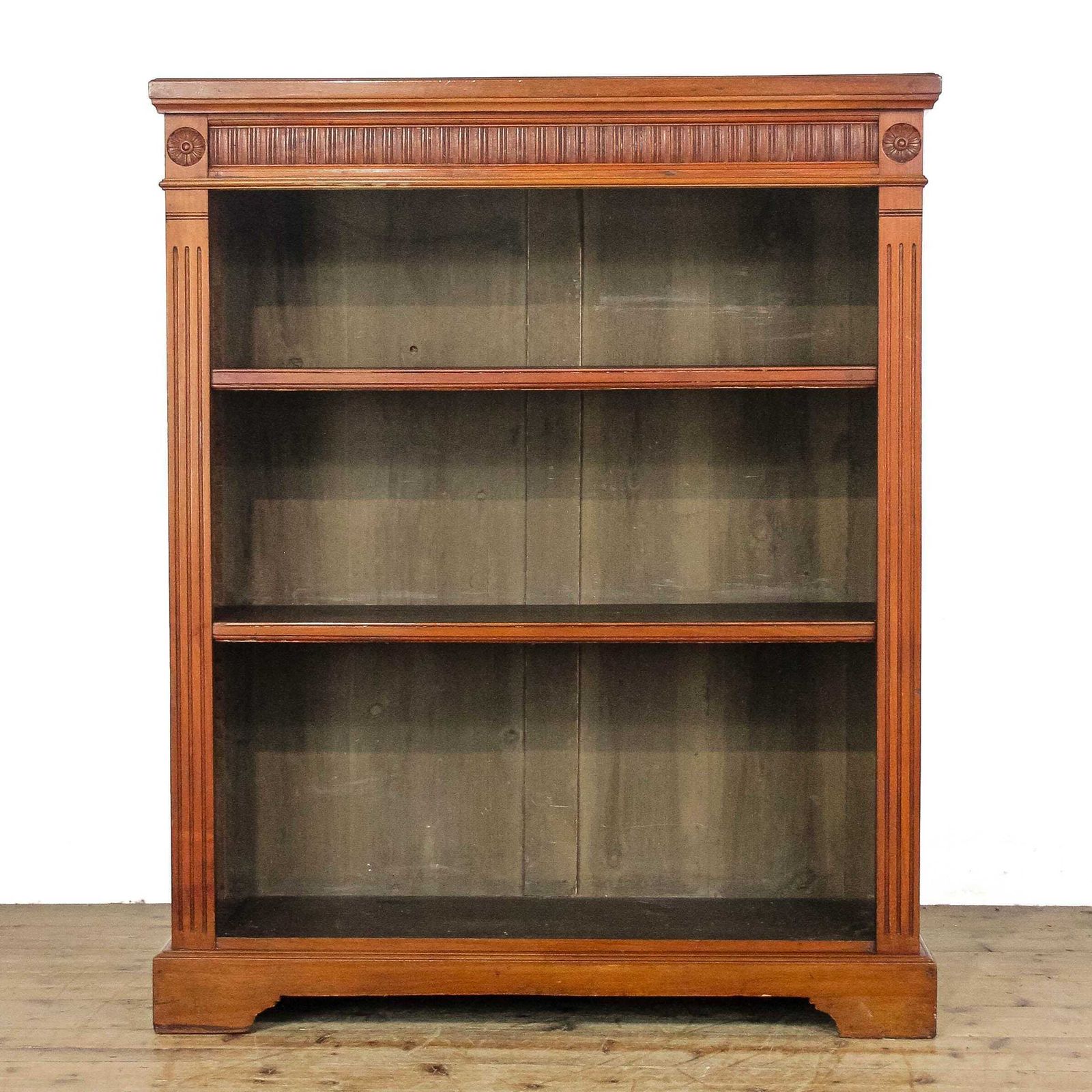 Antique Late Victorian Walnut Bookcase | Antique Furniture | Antique Shelving Unit | Antique Storage