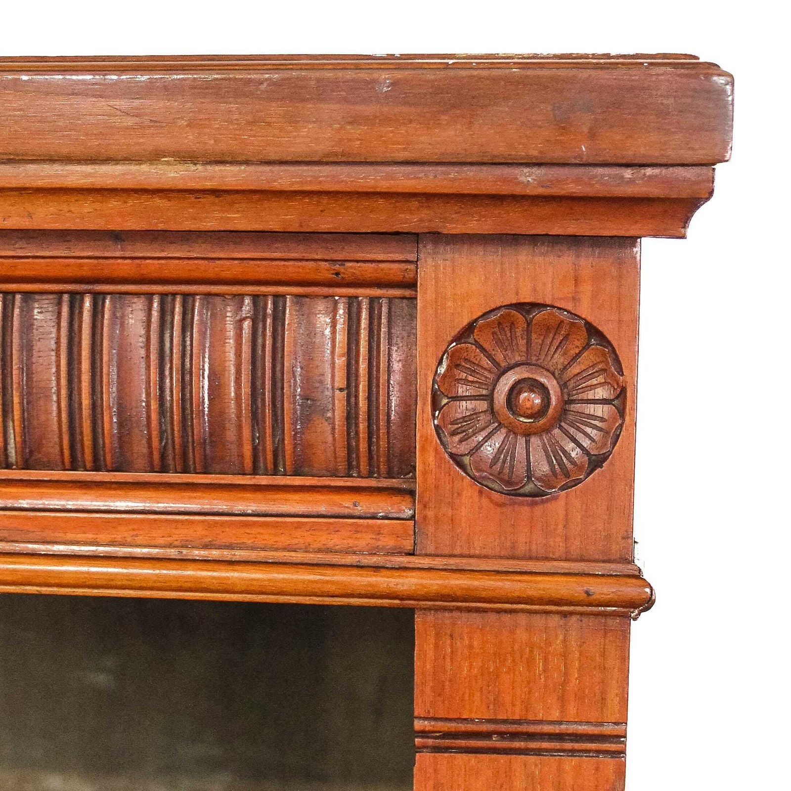 photo buy Antique Late Victorian Walnut Bookcase | Antique Furniture | Antique Shelving Unit | Antique Storage