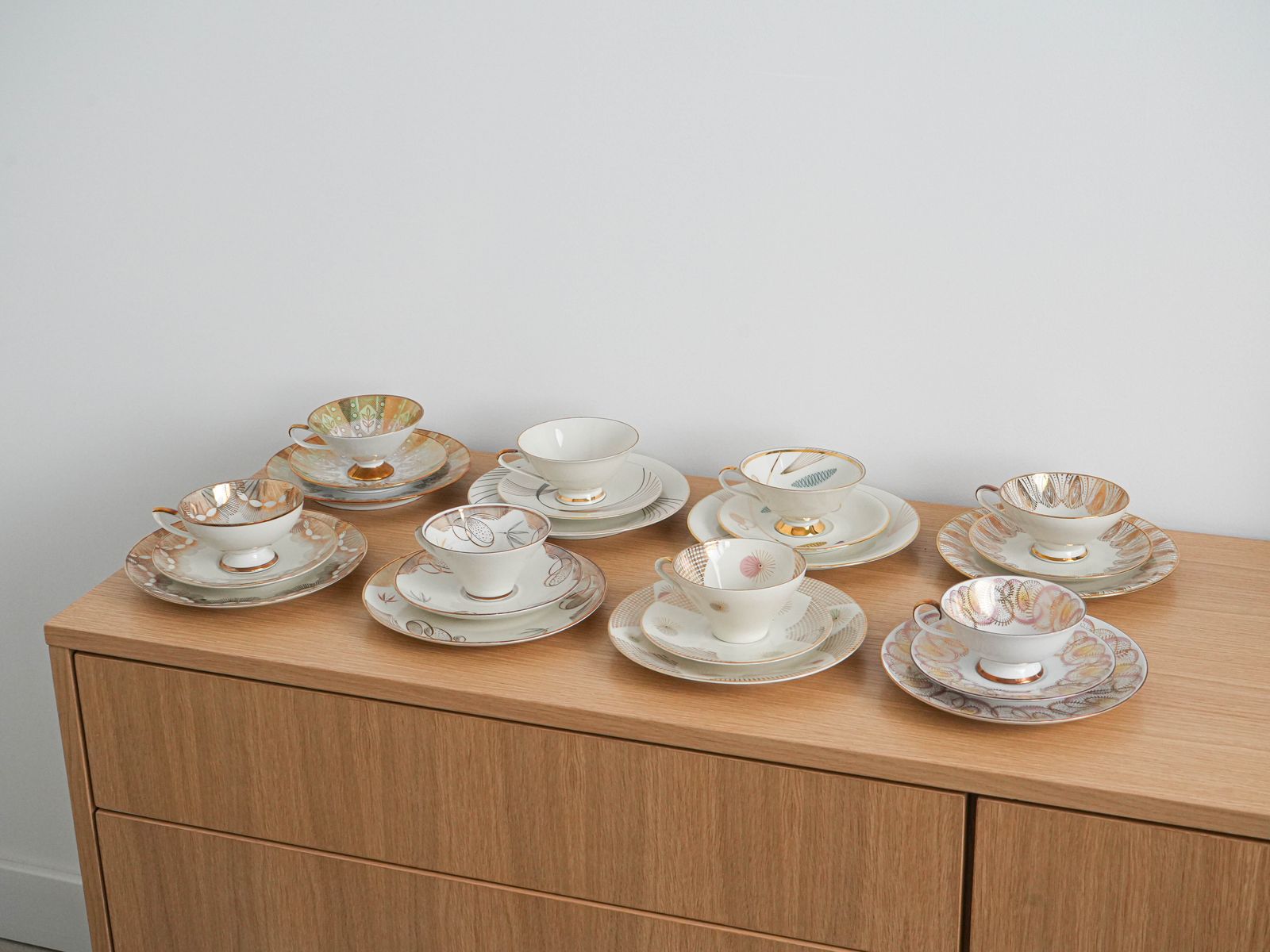 Porcelain Cup, German Design, 1970s, Manufactured By Bavaria Elfenbein Porzellan photo furniture