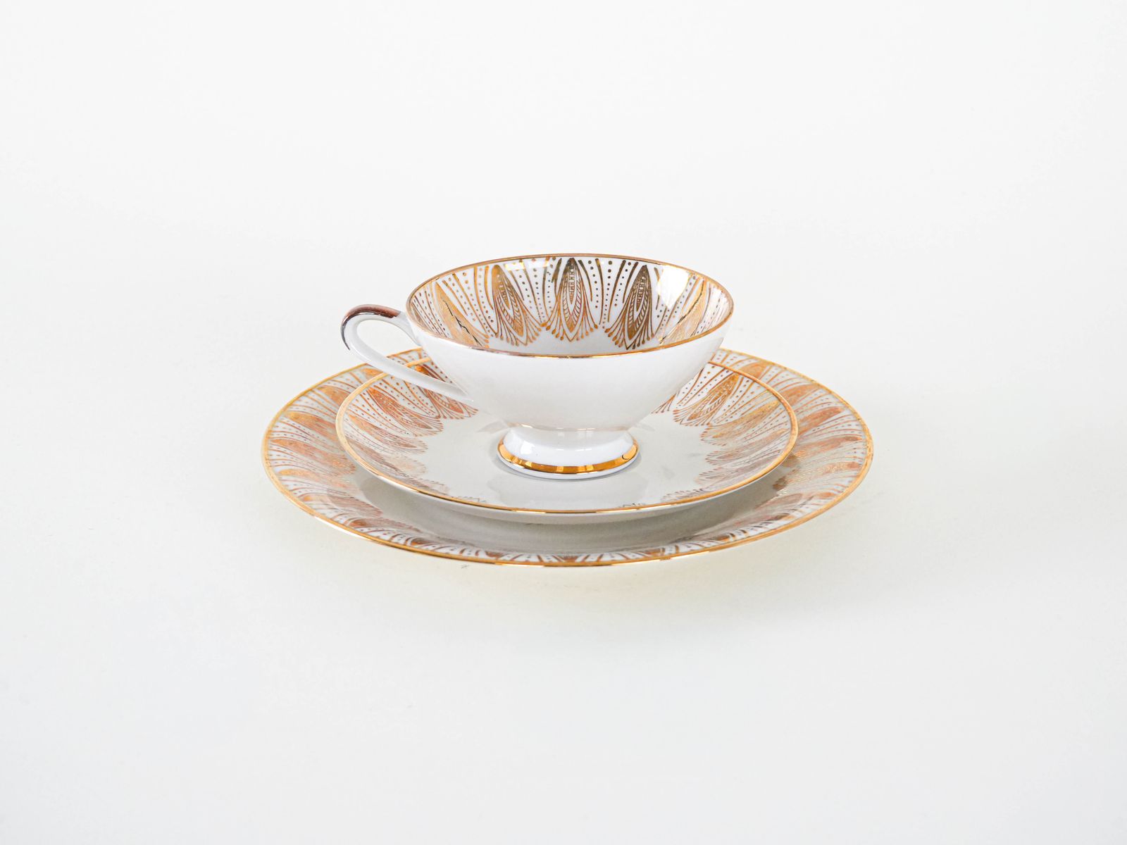 Porcelain Cup, German Design, 1970s, Manufactured By Bavaria Elfenbein Porzellan photo Home Decor