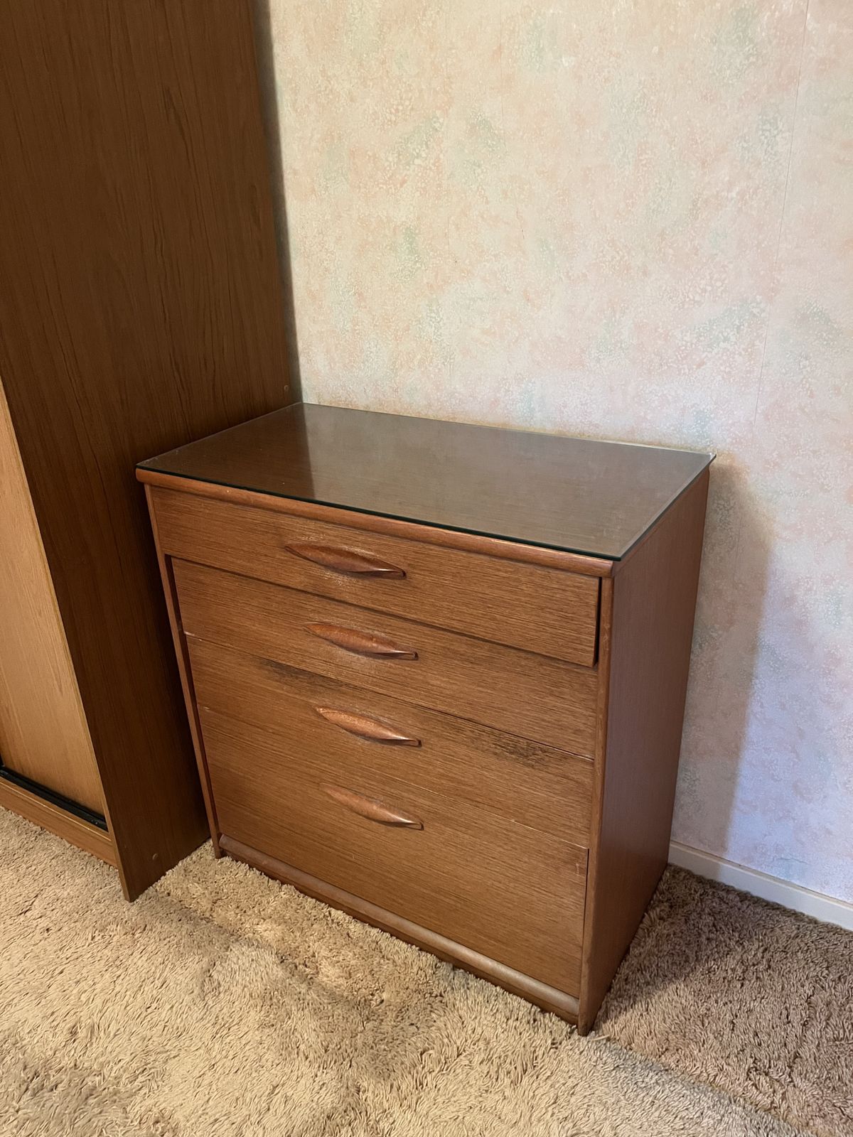 Austinsuite Teak Bedroom Suite — 1960s, Mid Century Modern, Original Label photo Furniture