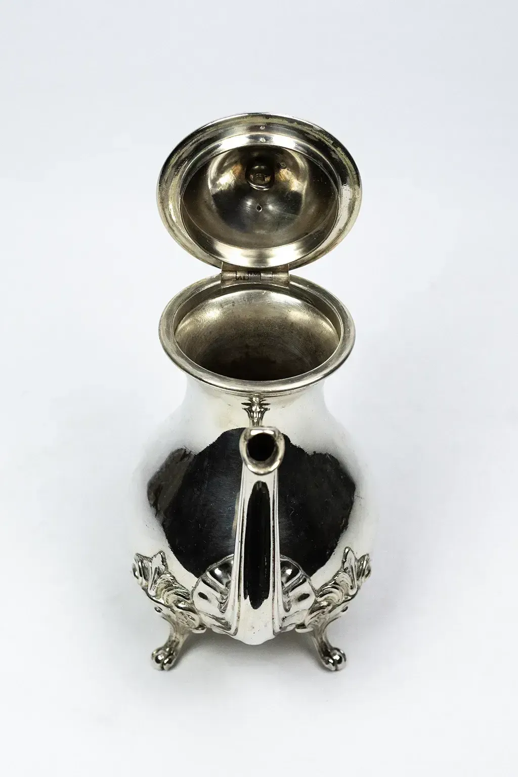 Christofle Teapot In Silver Metal, Louis XV Style — Late 19th Century – Early 20th Century. photo 180.0