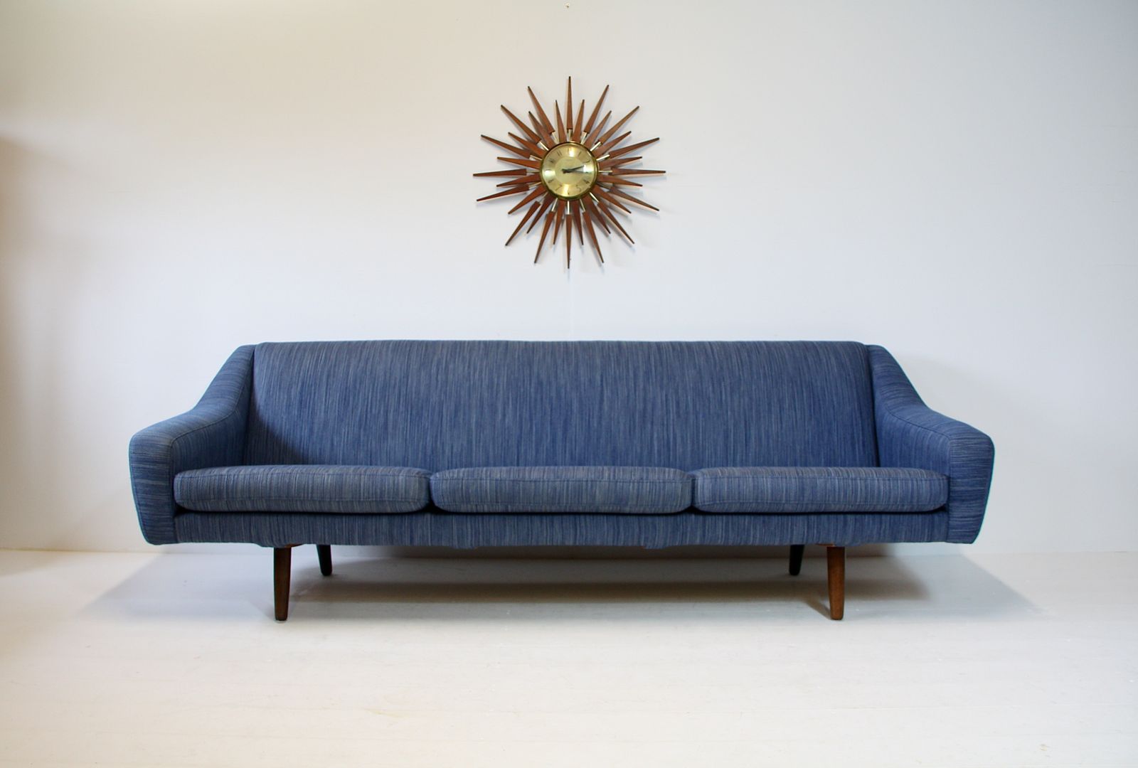 Danish Mid Century Modern 3 Seater Sofa By Amager Bolighus   Rosewood C.1960 photo 1995.0